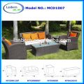 furniture coffee shop rattan tables sofa set MCD1007